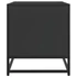 Kép 5/9 - Fekete szerelt fa és fém TV-szekrény 120,5x40x46 cm