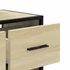 Kép 8/11 - Sonoma tölgy színű szerelt fa és fém TV-szekrény 60x31x39,5 cm