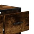 Kép 8/11 - Füstös tölgy fa és fém TV-szekrény 60 x 31 x 39,5 cm