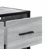 Kép 8/11 - Szürke sonoma színű szerelt fa TV-szekrény 60 x 31 x 39,5 cm
