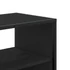 Kép 8/11 - Fekete szerelt fa és fém TV-szekrény 60 x 31 x 39,5 cm