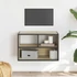 Kép 3/10 - Sonoma tölgy színű szerelt fa és fém TV-szekrény 60x31x39,5 cm