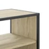 Kép 7/10 - Sonoma tölgy színű szerelt fa és fém TV-szekrény 60x31x39,5 cm