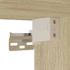 Kép 8/10 - Sonoma tölgy színű szerelt fa és fém TV-szekrény 60x31x39,5 cm