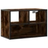 Kép 2/10 - Füstös tölgy színű szerelt fa és fém TV-szekrény 60x31x39,5 cm