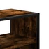Kép 7/10 - Füstös tölgy színű szerelt fa és fém TV-szekrény 60x31x39,5 cm