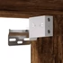 Kép 8/10 - Füstös tölgy színű szerelt fa és fém TV-szekrény 60x31x39,5 cm
