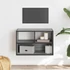 Kép 3/10 - Szürke sonoma színű szerelt fa TV-szekrény 60 x 31 x 39,5 cm