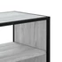 Kép 7/10 - Szürke sonoma színű szerelt fa TV-szekrény 60 x 31 x 39,5 cm