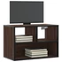 Kép 1/10 - Barna tölgy színű szerelt fa és fém TV-szekrény 60x31x39,5 cm