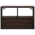 Kép 4/10 - Barna tölgy színű szerelt fa és fém TV-szekrény 60x31x39,5 cm