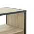 Kép 8/11 - Sonoma tölgy színű szerelt fa és fém TV-szekrény 80x31x39,5 cm