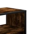 Kép 8/11 - Füstös tölgy színű szerelt fa és fém TV-szekrény 80x31x39,5 cm