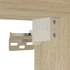 Kép 8/10 - Sonoma tölgy színű szerelt fa és fém TV-szekrény 80x31x39,5 cm