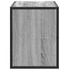 Kép 5/10 - Szürke sonoma színű szerelt fa és fém TV-szekrény 80x31x39,5 cm