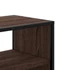 Kép 7/10 - Barna tölgy színű szerelt fa és fém TV-szekrény 80x31x39,5 cm