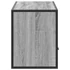 Kép 5/11 - Szürke sonoma színű szerelt fa és fém TV-szekrény 100x31x39,5cm