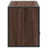 Kép 5/11 - Barna tölgy színű szerelt fa és fém TV-szekrény 100x31x39,5 cm