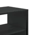 Kép 7/10 - Fekete szerelt fa és fém TV-szekrény 100x31x39,5 cm