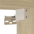 Kép 8/10 - Sonoma tölgy színű szerelt fa és fém TV-szekrény 100x31x39,5 cm