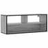 Kép 2/10 - Szürke sonoma színű szerelt fa és fém TV-szekrény 100x31x39,5cm