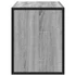 Kép 5/10 - Szürke sonoma színű szerelt fa és fém TV-szekrény 100x31x39,5cm