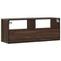 Kép 6/10 - Barna tölgy színű szerelt fa és fém TV-szekrény 100x31x39,5 cm