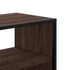 Kép 7/10 - Barna tölgy színű szerelt fa és fém TV-szekrény 100x31x39,5 cm