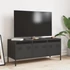 Kép 3/11 - Fekete hidegen hengerelt acél TV-szekrény 101,5 x 39 x 43,5 cm