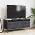 Kép 3/11 - Antracit hidegen hengerelt acél TV-szekrény 101,5x39x43,5 cm