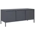 Kép 7/11 - Antracit hidegen hengerelt acél TV-szekrény 101,5x39x43,5 cm