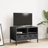 Kép 3/11 - Antracitszürke hidegen hengerelt acél TV-szekrény 68x39x43,5 cm