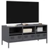 Kép 1/11 - Antracit hidegen hengerelt acél TV-szekrény 101,5x39x43,5 cm