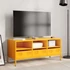 Kép 3/11 - Mustársárga hidegen hengerelt acél TV-szekrény 101,5x39x43,5 cm