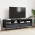 Kép 3/11 - Antracit hidegen hengerelt acél TV-szekrény 135x39x43,5 cm