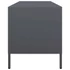 Kép 6/11 - Antracit hidegen hengerelt acél TV-szekrény 135x39x43,5 cm