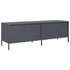 Kép 7/11 - Antracit hidegen hengerelt acél TV-szekrény 135x39x43,5 cm
