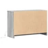 Kép 8/11 - Szürke sonoma színű szerelt fa LED-es TV-szekrény 91x34x61 cm