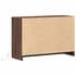 Kép 8/11 - Barna tölgy színű szerelt fa LED-es TV-szekrény 91x34x61 cm