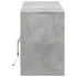 Kép 7/11 - Betonszürke szerelt fa TV-szekrény LED-ekkel 139,5 x 34 x 50 cm