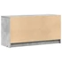 Kép 8/11 - Betonszürke szerelt fa TV-szekrény LED-ekkel 100 x 34 x 50 cm