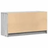 Kép 8/11 - Szürke sonoma színű szerelt fa LED-es TV-szekrény 100x34x50 cm