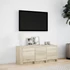 Kép 4/11 - Sonoma tölgy színű szerelt fa TV-szekrény LED-del 97x34x40 cm