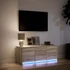 Kép 5/11 - Sonoma tölgy színű szerelt fa TV-szekrény LED-del 97x34x40 cm