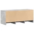 Kép 8/11 - Betonszürke szerelt fa TV-szekrény LED-ekkel 97 x 34 x 40 cm