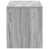 Kép 7/11 - Szürke sonoma színű szerelt fa TV-szekrény LED-del 97x34x40 cm