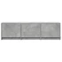 Kép 6/11 - Betonszürke szerelt fa TV-szekrény LED-ekkel 140 x 34 x 40 cm