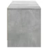 Kép 7/11 - Betonszürke szerelt fa TV-szekrény LED-ekkel 165 x 34 x 50 cm