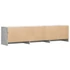 Kép 8/11 - Betonszürke szerelt fa TV-szekrény LED-ekkel 165 x 34 x 50 cm