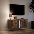 Kép 5/11 - Füstös tölgy színű fali TV-szekrény LED-ekkel 80x31x35 cm